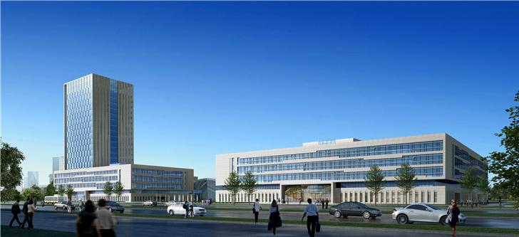 外-中國工商銀行后臺計算機(jī)及動力中心外立面裝飾工程